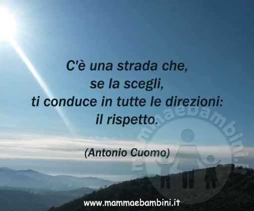 frase rispetto