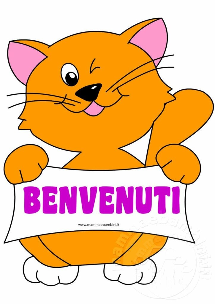 gatto benvenuti