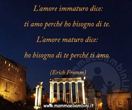 frase amore maturo