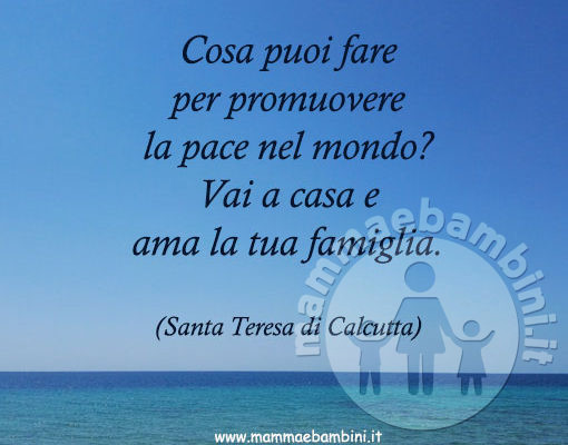 frasi sulla pace – Mamma e Bambini