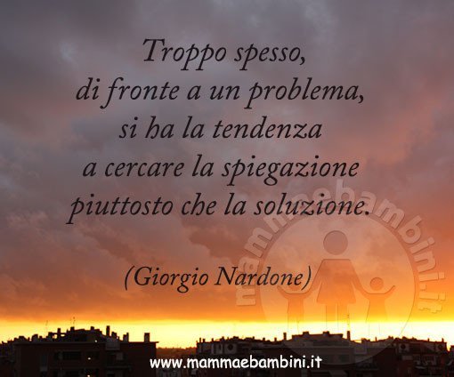 frase soluzione problema