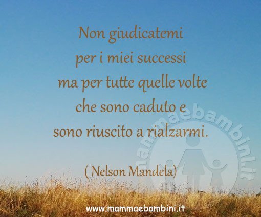 frase determinazione rialzarsi