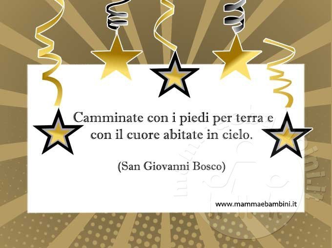 frase 04 san don bosco camminare