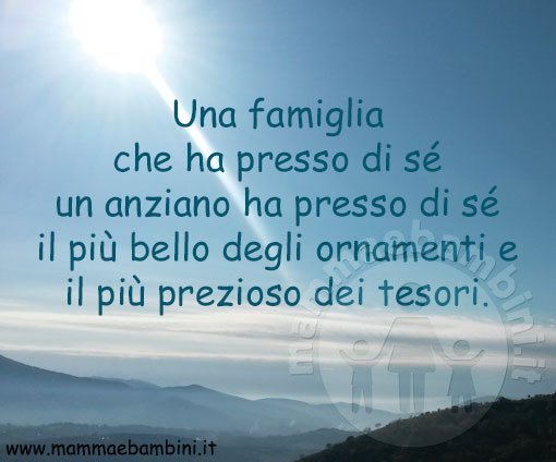 proverbio sugli anziani