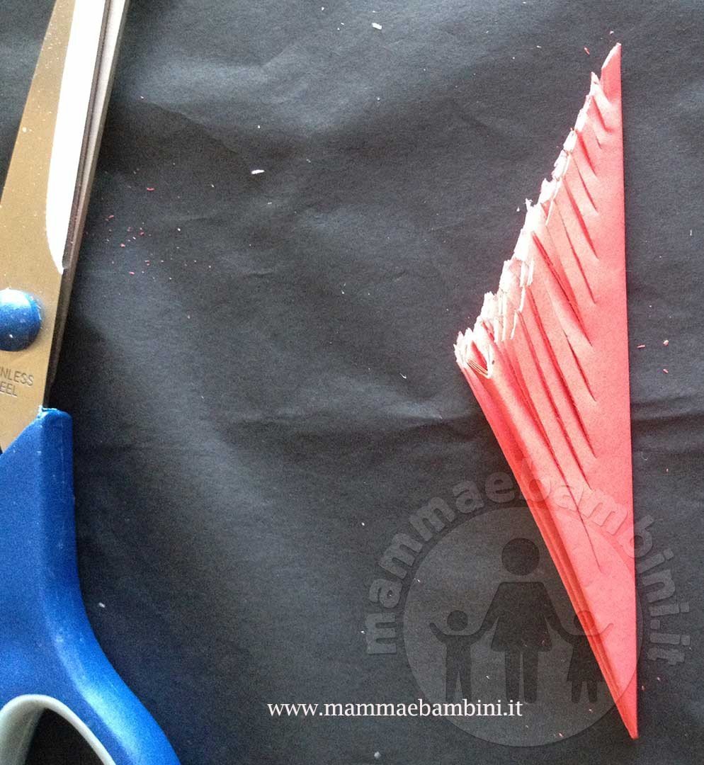 Come realizzare stelle di Natale di carta 11 stella natale di carta 09