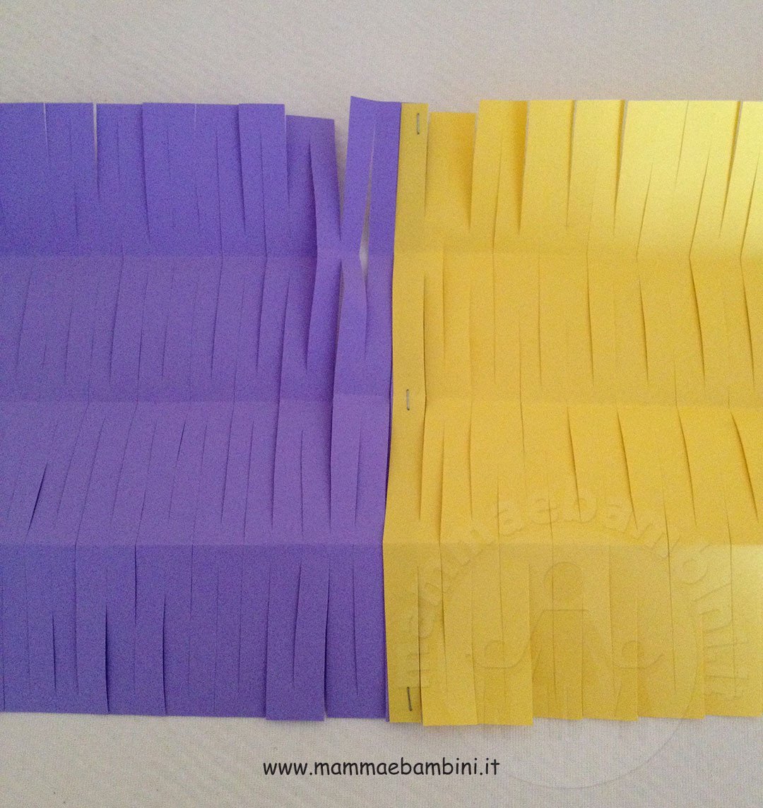 Festoni per le feste facili da realizzare 17 festone di carta facile 01