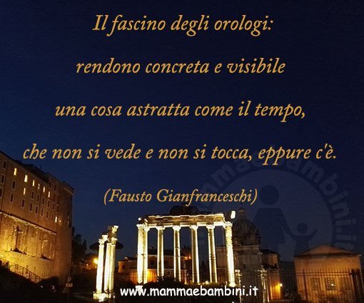 frase fascino degli orologi