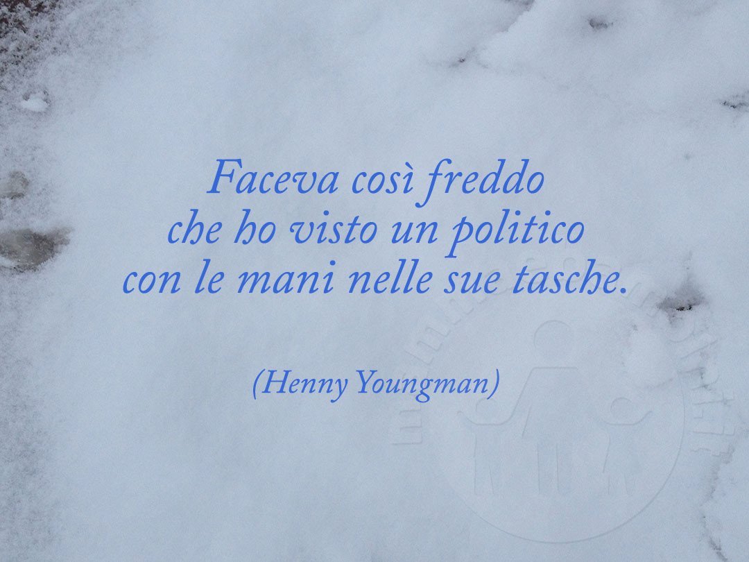 Frase del giorno 26 febbraio sul freddo 1 frase sul freddo