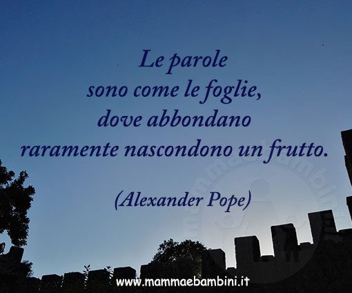 frase sulle parole