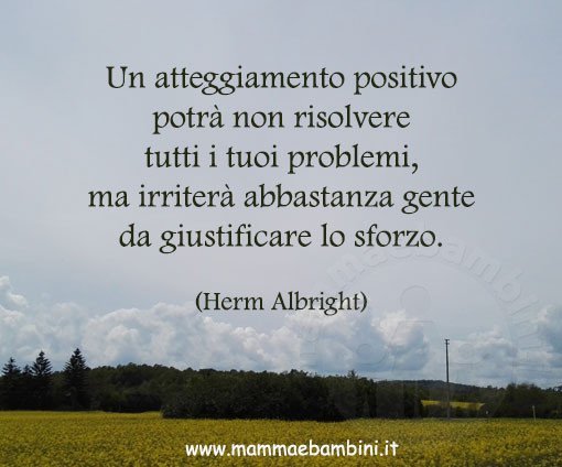 frase essere positivi