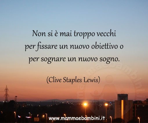 frase sogni e obiettivi