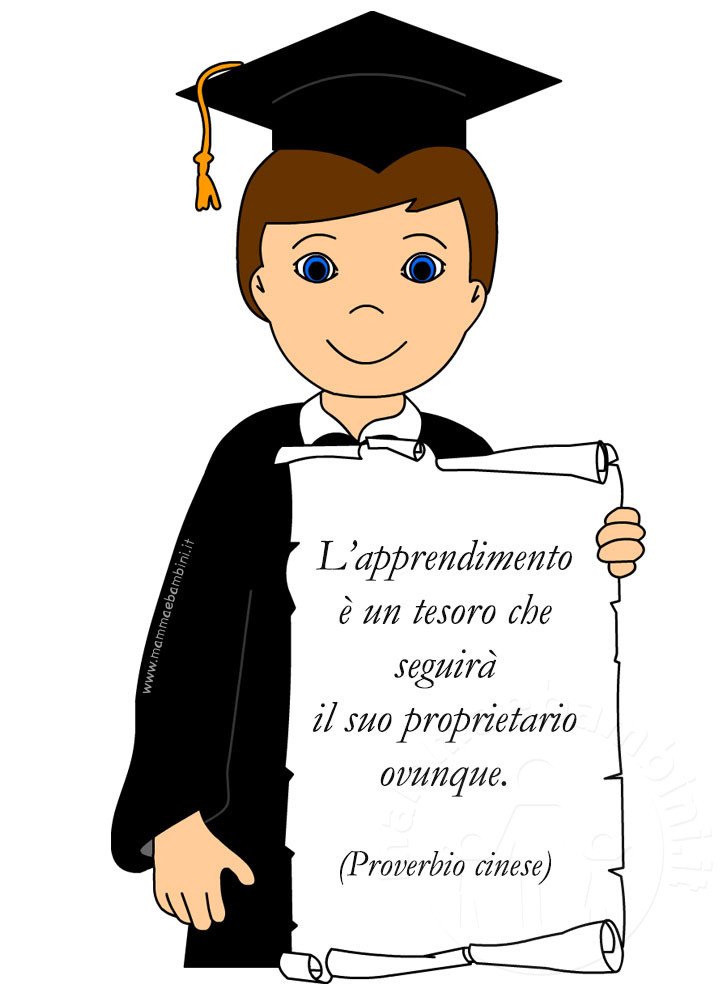 Diplomi per fine anno scolastico da stampare 4 frase importanza studio