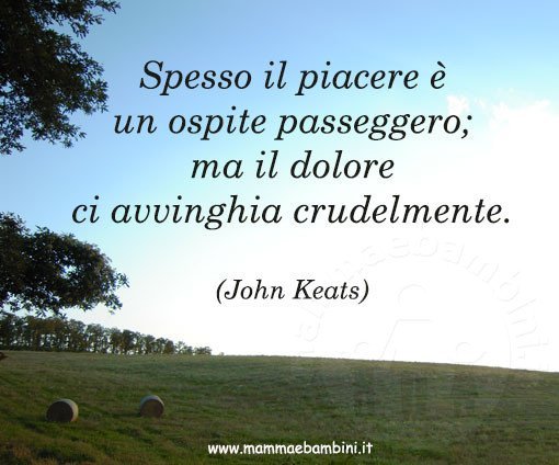 frase sul dolore