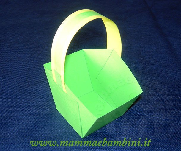 Lavoretti facili cestini di carta 10 lavoretti cestini di carta 05