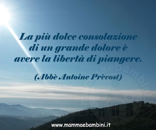 frase consolazione