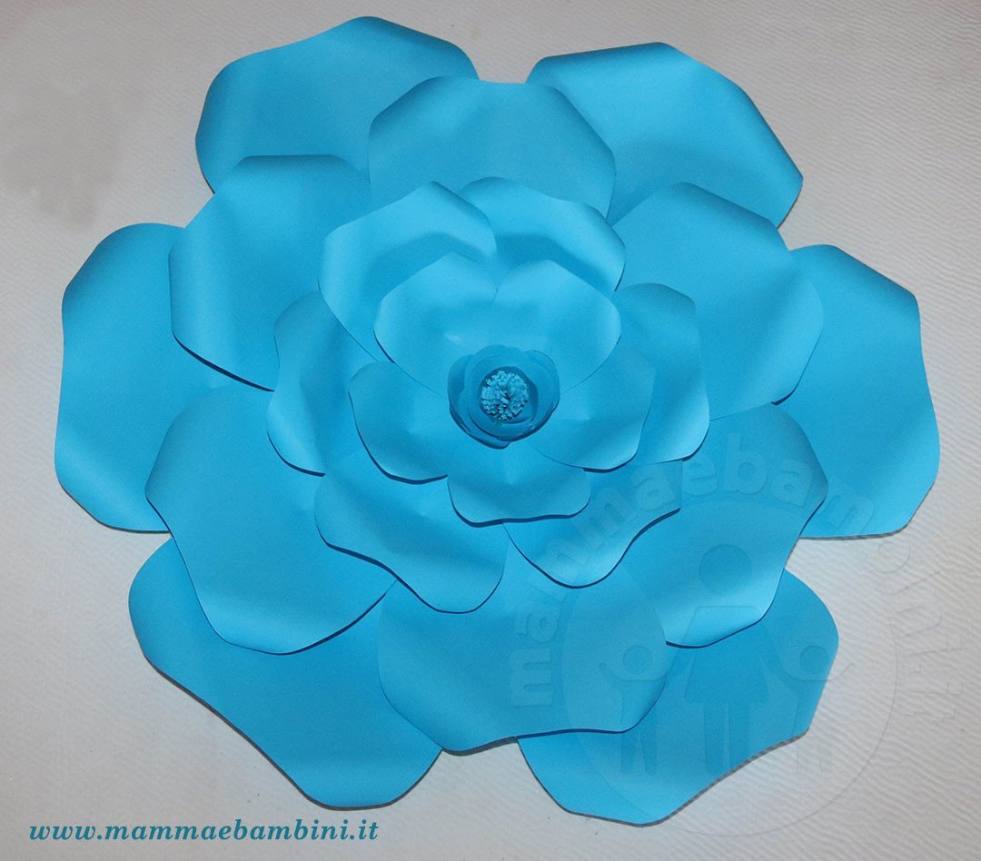 tutorial fiore gigante carta 05