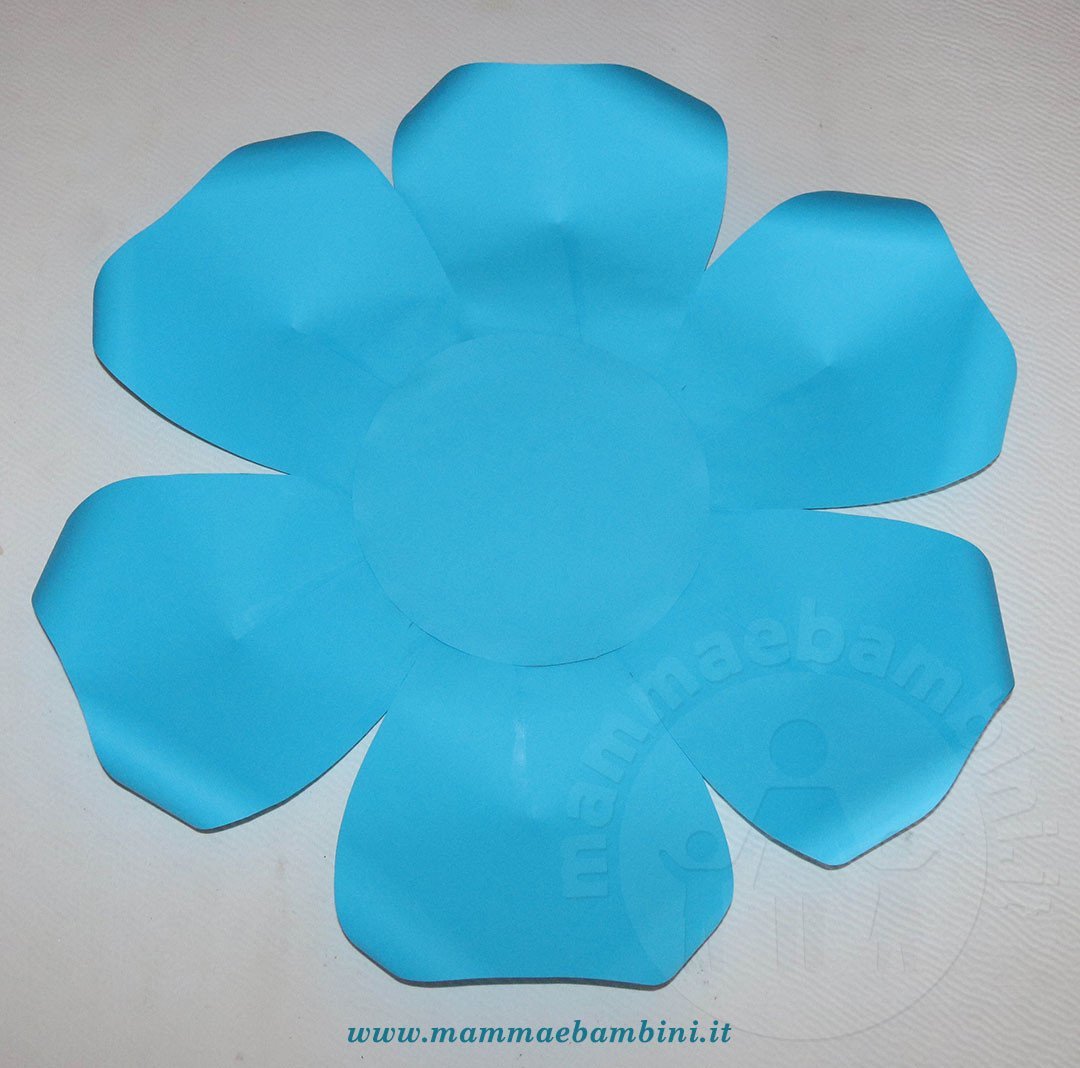 Tutorial Fiori Giganti Di Carta Mamma E Bambini