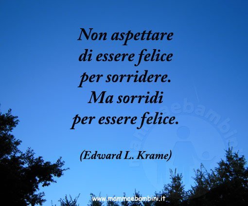 frase essere felice