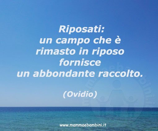 frase riposo