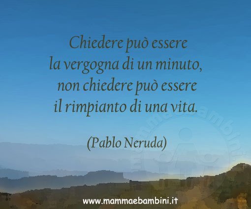 Frase Del Giorno 08 Chiedere Mamma E Bambini