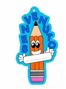 benvenuto con posto dove scrivere (classe o nome alunno)