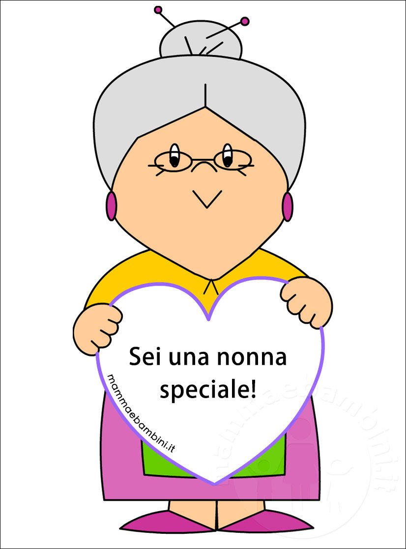 Nonna cuore frase sei speciale