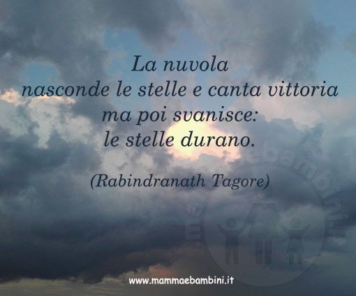 frase nuvole stelle