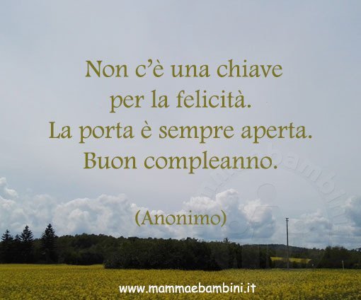 frase per auguri