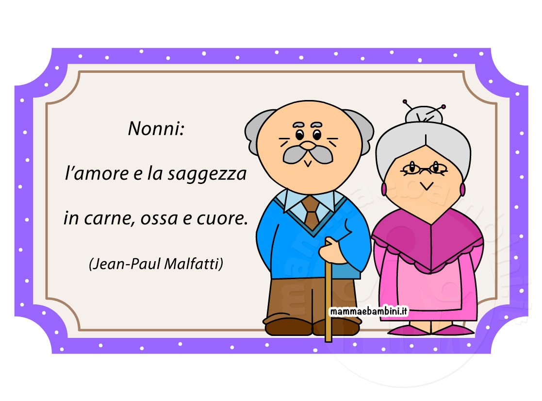 frase sui nonni