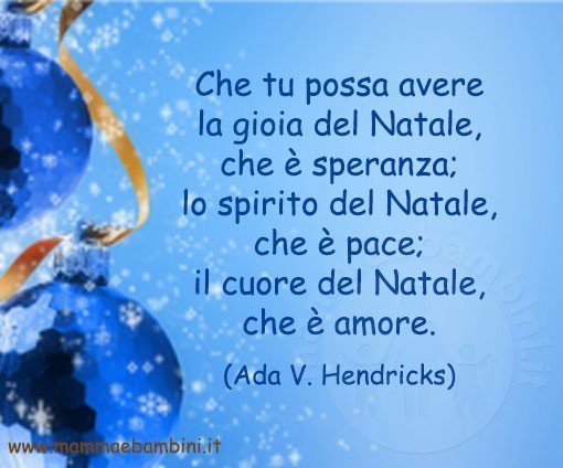 Frasi Natale Damore.Frase Del Giorno 06 12 Natale Mamma E Bambini