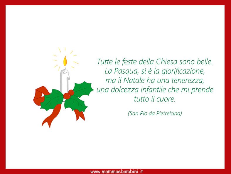 frase padre pio sul natale 1