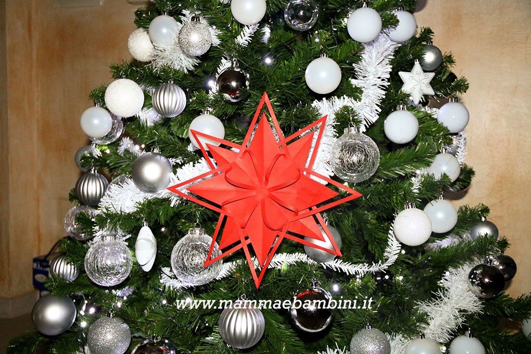 tutorial stella di natale 3d rossa 23