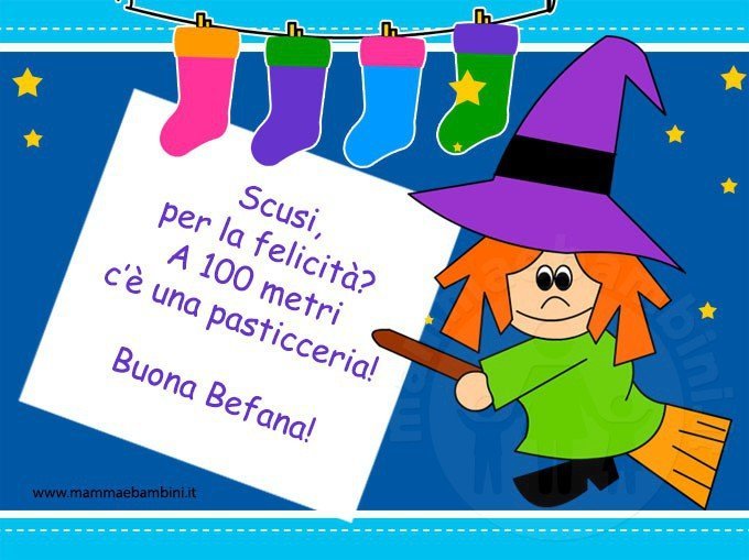 auguri per la befana