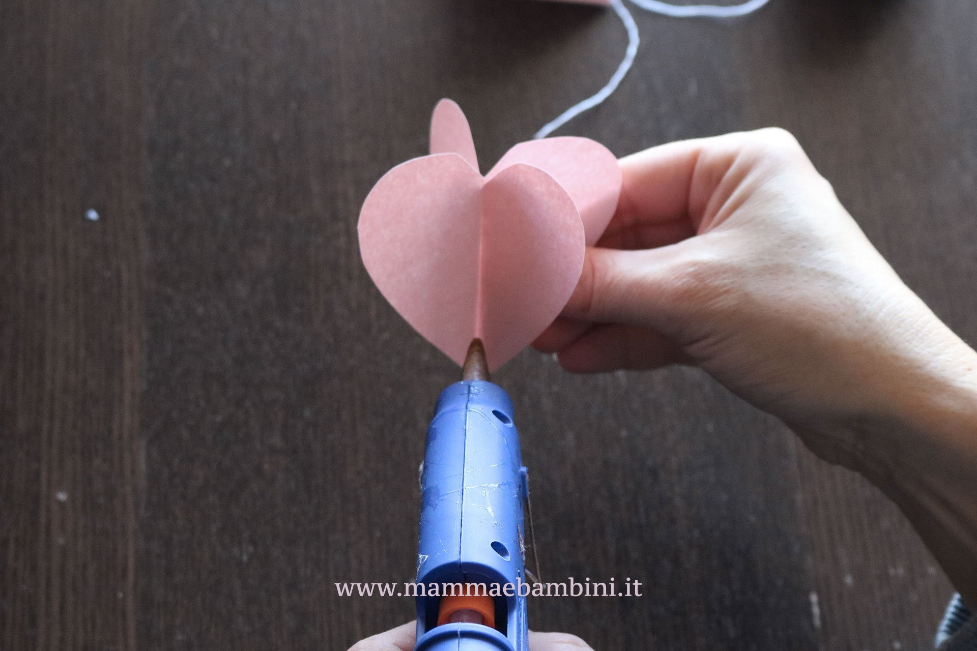 Decorazioni da appendere con cuori 3D 11 Cuori 09