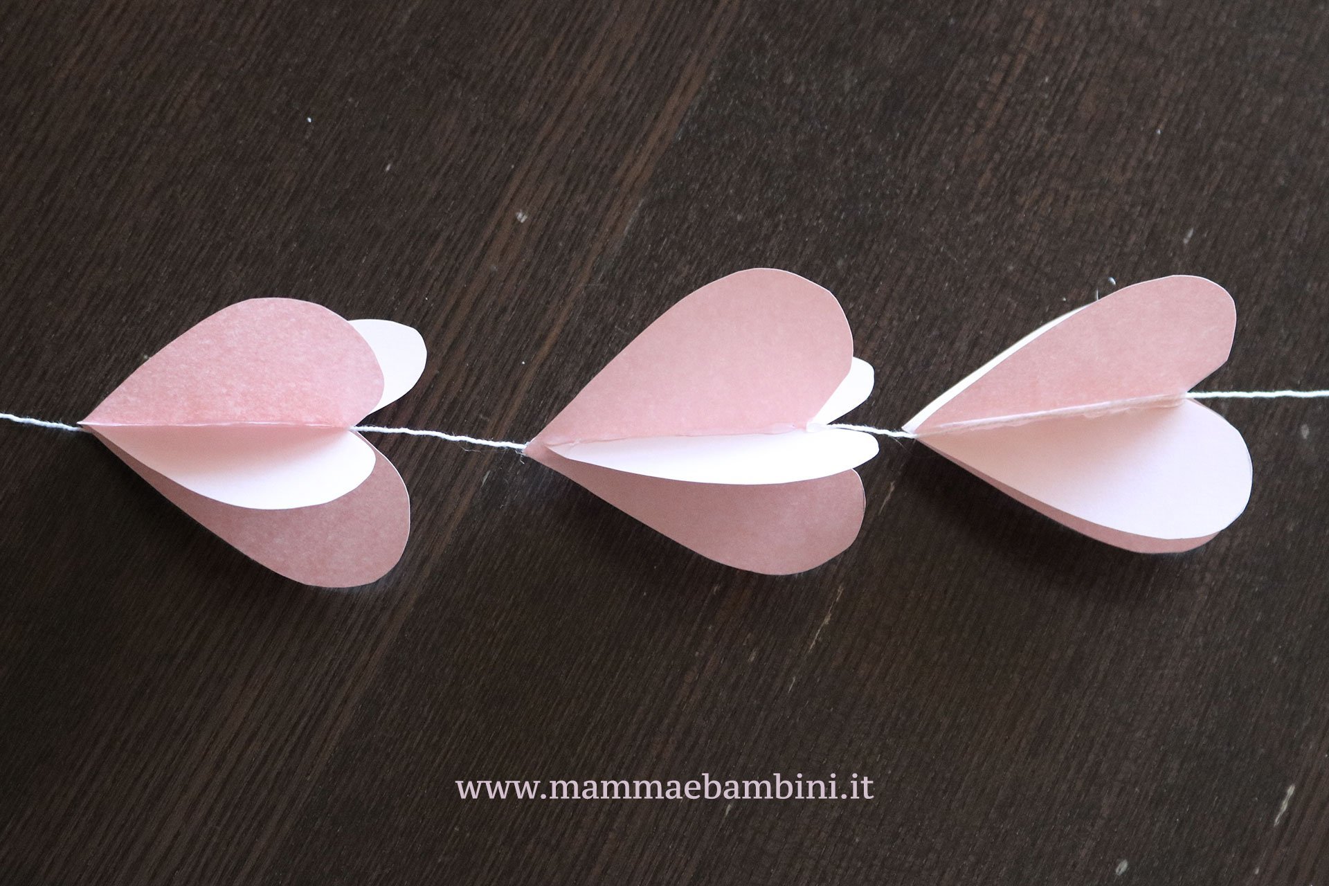 Decorazioni da appendere con cuori 3D 14 Cuori 12