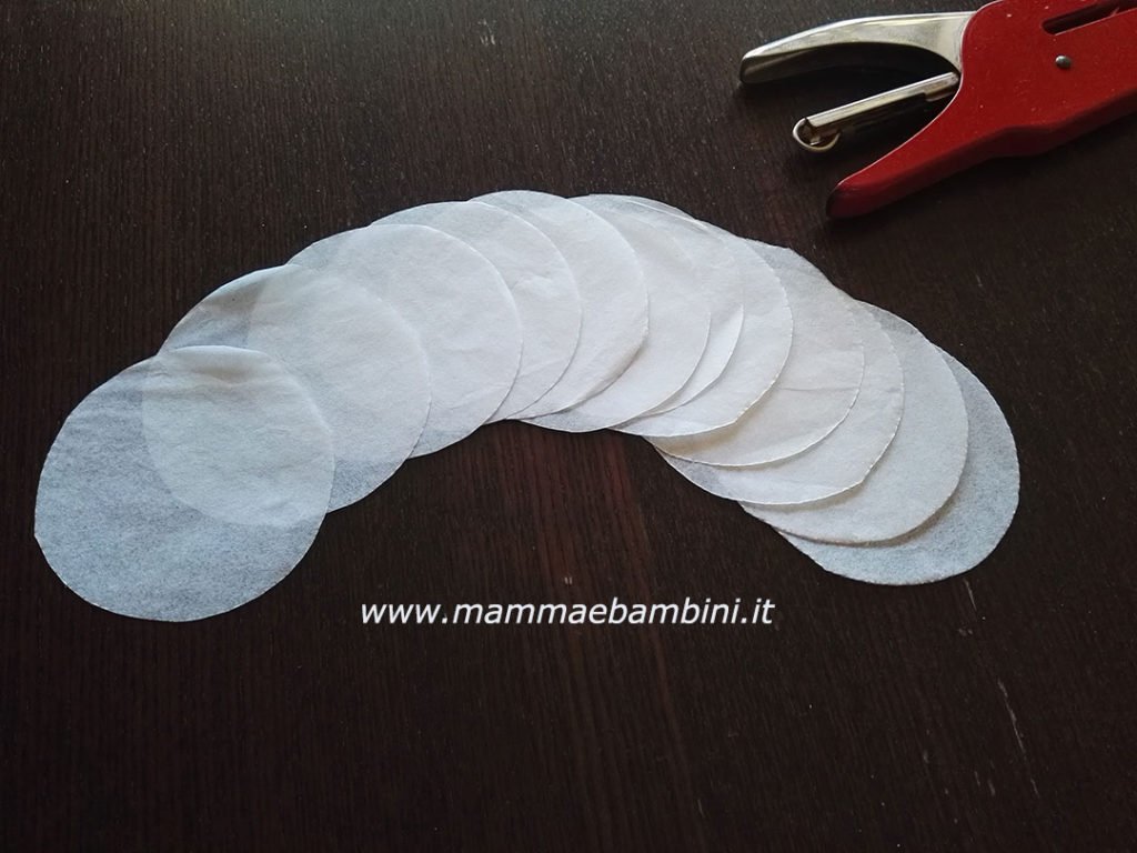 Tutorial fiori di carta velina Mamma e Bambini