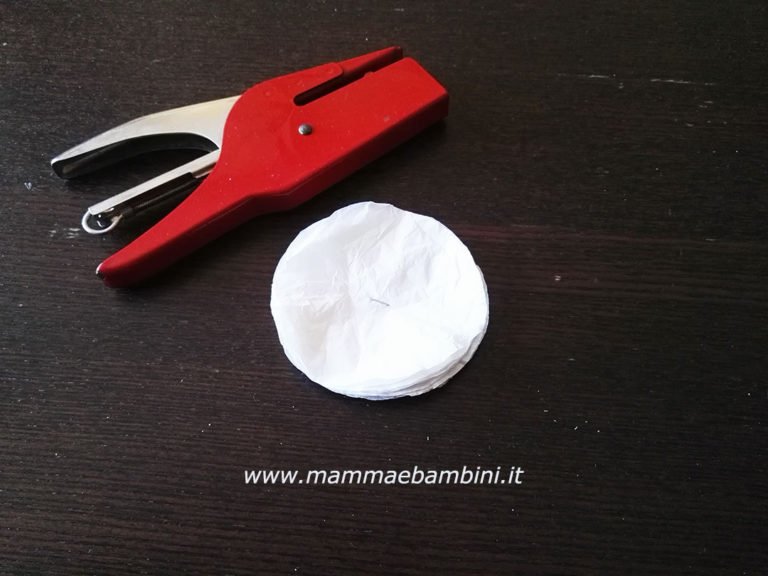 Tutorial fiori di carta velina Mamma e Bambini
