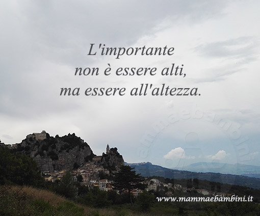 frase essere allaltezza