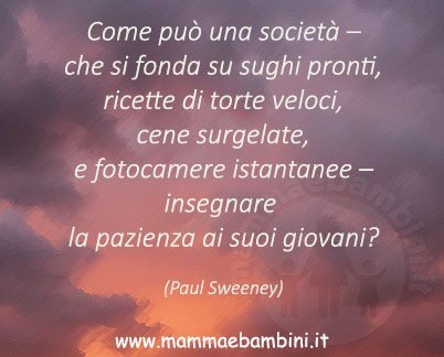 frase pazienza