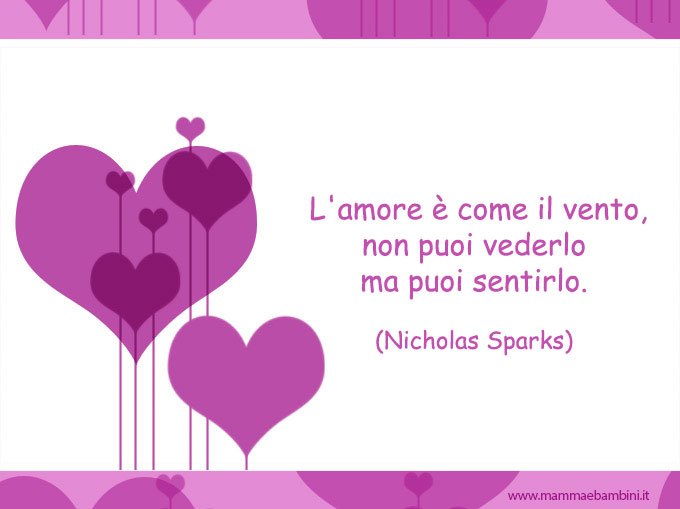 frase senite amore