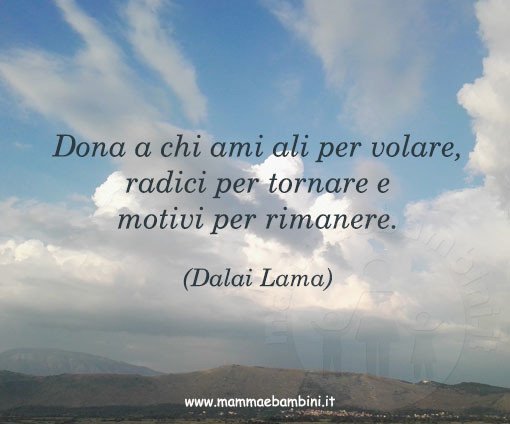 Frase Del Giorno 2803 Volare Mamma E Bambini