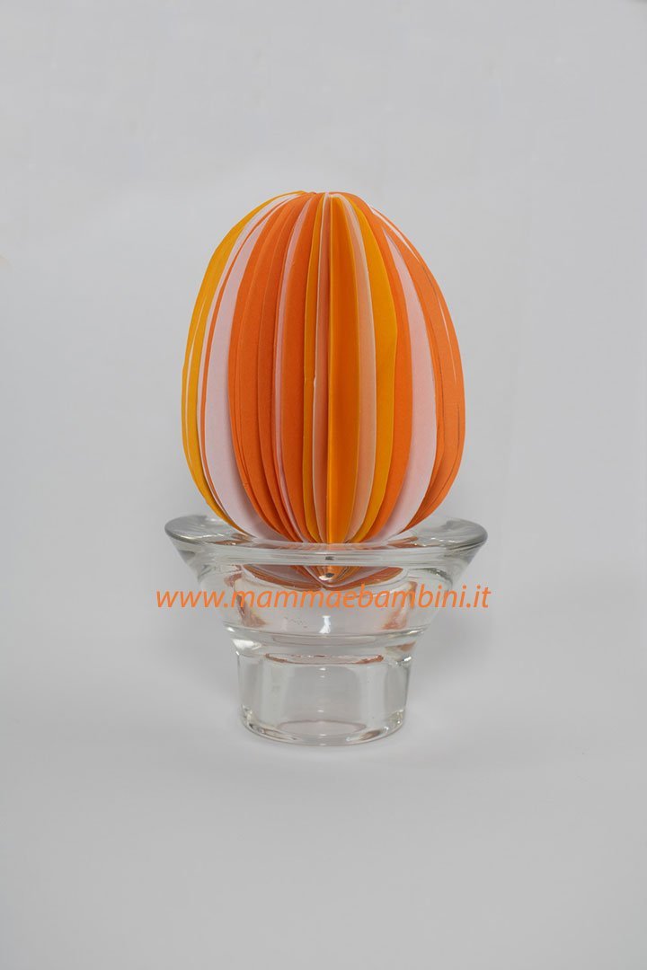Uova di Pasqua 3D con carta 3 uovo di carta per pasqua 03