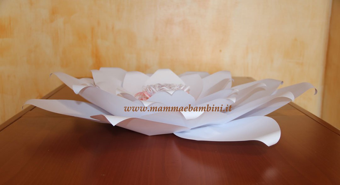 Composizioni con fiori giganti di carta 8 fiore gigante di carta 01