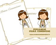 SCARICARE PERGAMENE PRIMA COMUNIONE DA