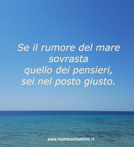 Frase del giorno 30.05 mare