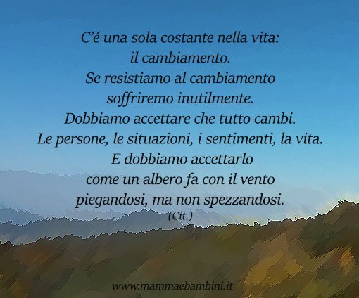 Frase del giorno 01.06 cambiamento