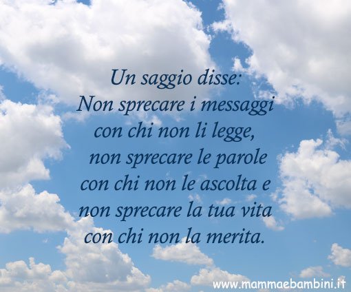 Frase del giorno 02.07 sprecare