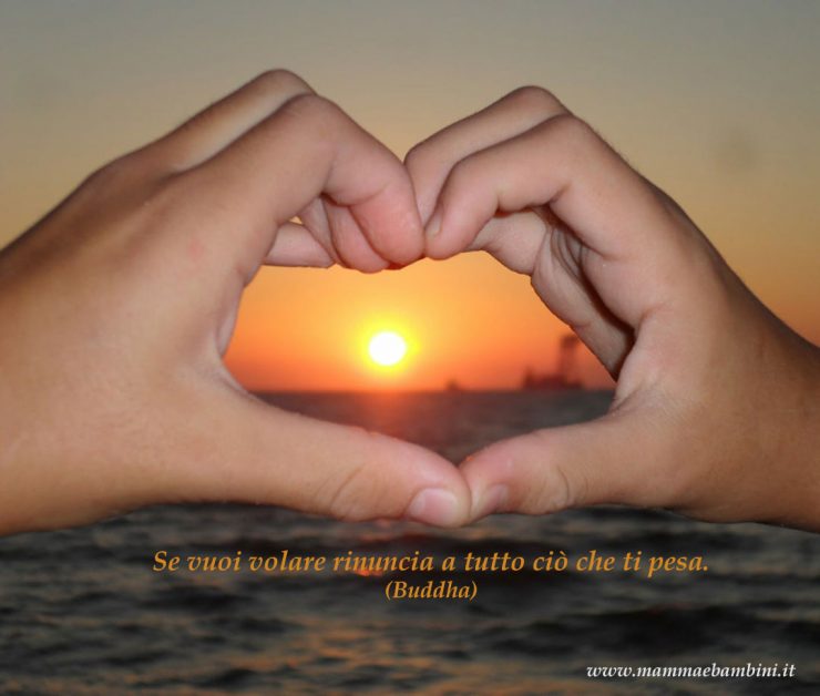 Se Vuoi Volare Rinuncia A Tutto Ciò Che Ti Pesa