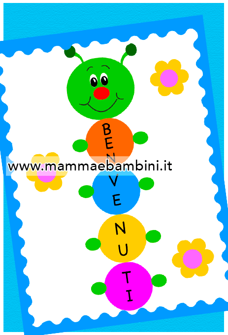 Come realizzare cartellone di benvenuto 1 Come realizzare cartellone di benvenuto