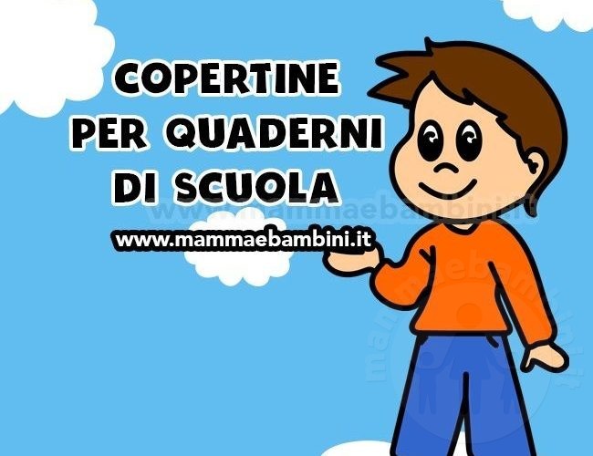 Copertine Per Quaderni Da Stampare Mamma E Bambini